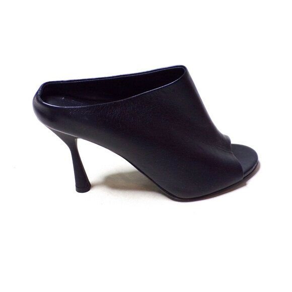 🆕 AGL Attilio Giusti Leombruni Dea Mule Sandal Shoes Leather Black 10 - Picture 8 of 14